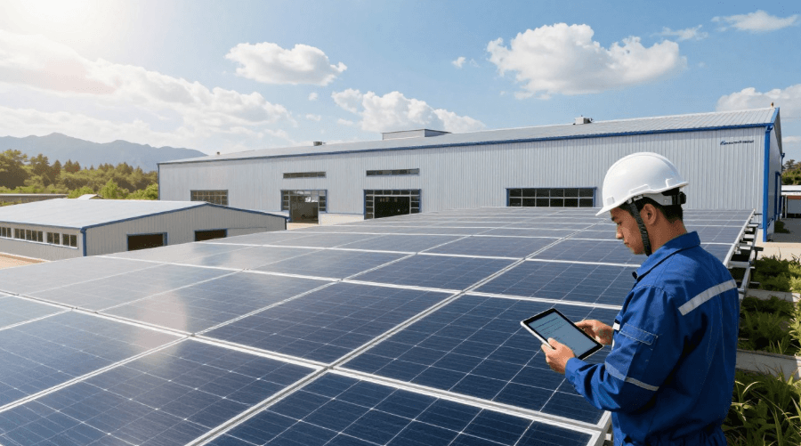 How Solar for Warehouses Can Reduce Energy Costs by 40% (Contractor Insights)