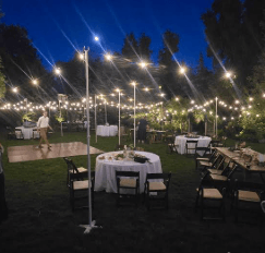 Outdoor Lighting Rentals for Events in Utah